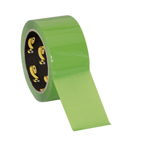 Ruban adhésif PP Acrylique couleur VERT opaque - 48 mm x 66 m x 28µ