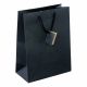 Sac luxe noir intense 25 x 13 x 33 cm